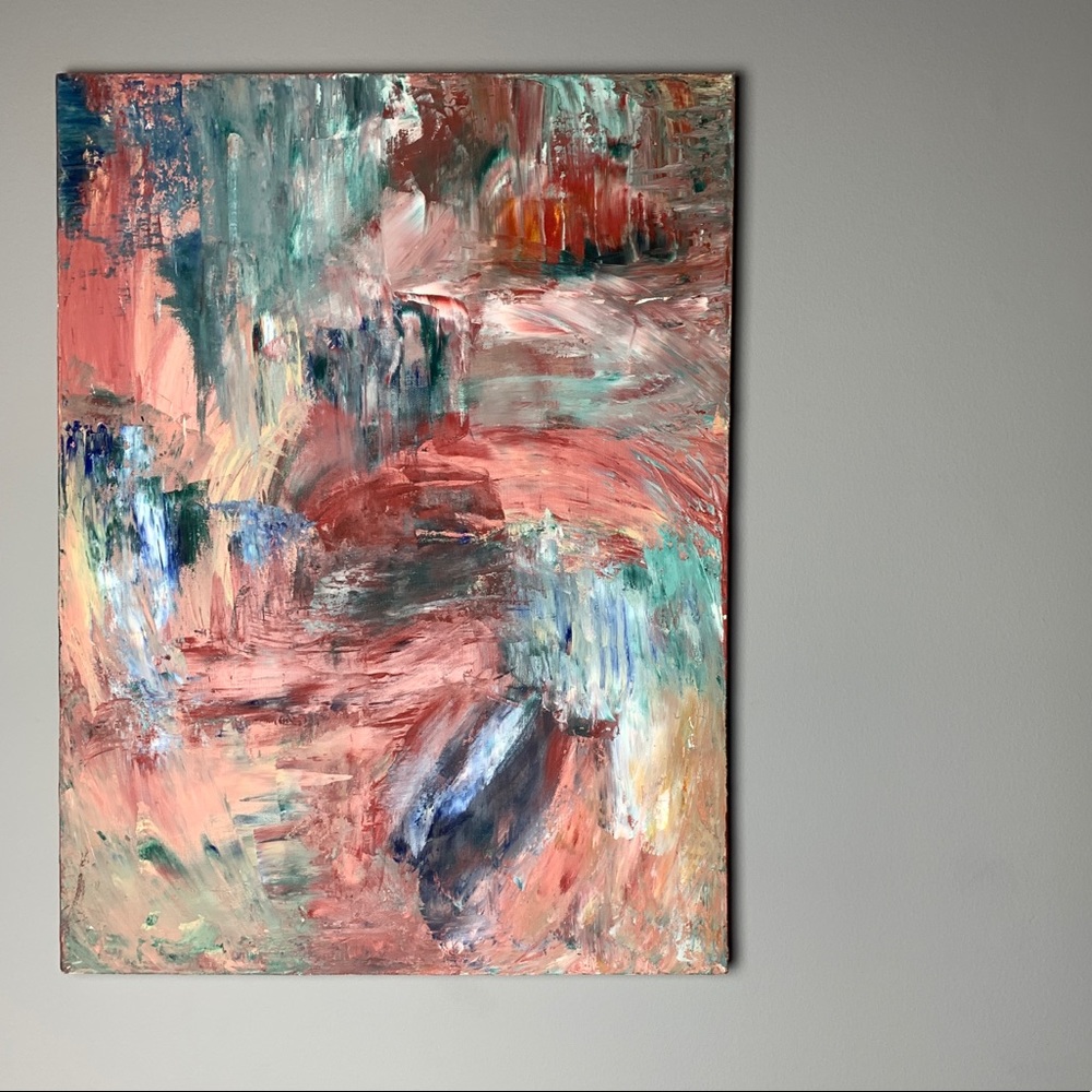 Abstract Painting on Canvas Original Artwork